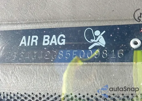 2005 Dodge Stratus Sxt из США, поврежденный, VIN 4B3AG42G85E009816